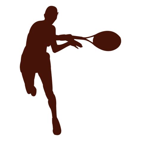 Tennis Forehand Playing Sport Transparent Png And Svg Vector File