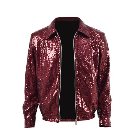 Free Shipping Bruno Mars Brothers Cosplay Costume Red Jacket Coat