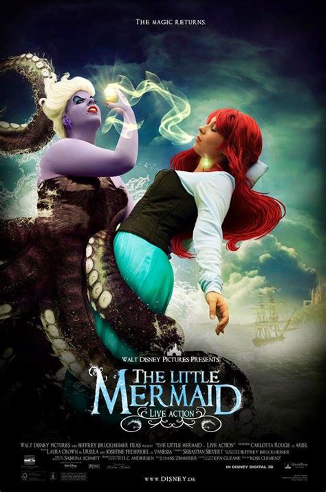 2010 Little Mermaid Live Action Poster On Behance