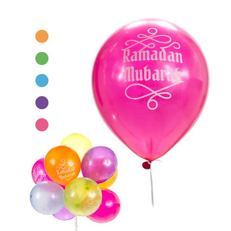 Ramadan Mubarak Balloons Multi Coloured Anafiya Ts Reviews On
