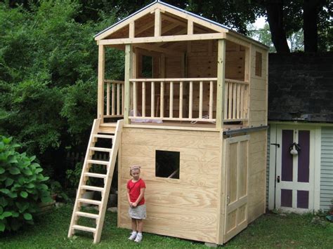 Image Result For Shed With Playhouse On Top Plans Play Houses Diy