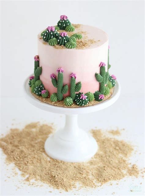 Maybe you would like to learn more about one of these? A Cactus Cake With Major Desert Vibes in 2020 | Cactus ...
