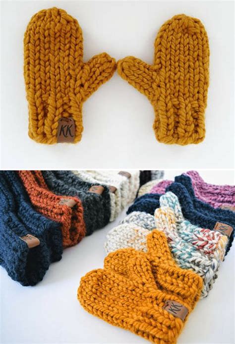 Amazing Knitting Magic Mittens Knitting Pattern