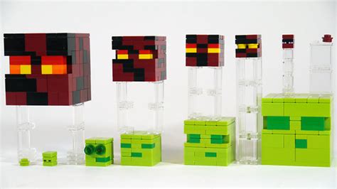Leaks レゴ マインクラフト作品 「lego Minecraft Slimes And Magma Cubes」