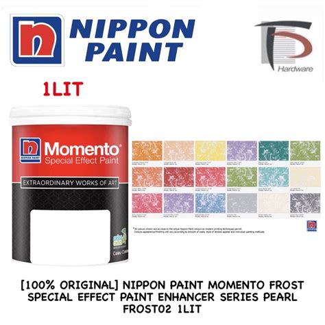 100 Original Nippon Paint Momento Frost Special Effect Paint