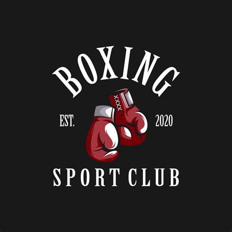 Boxing Logo Design 5488703 Vector Art At Vecteezy