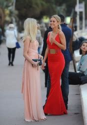 Kimberley Garner Red Dress Plage Royal Cannes Phun Org Forum