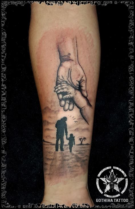 Father And Daughter Tattoo Bardi Tatuaje Padre Tatuajes De Hijas Y
