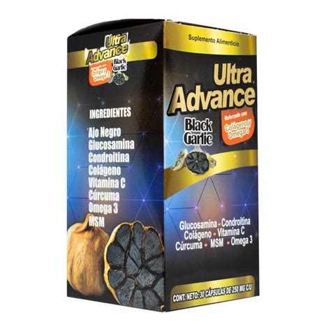 Ultra Advance Black Garlic Botánica Laya Productos Naturistas