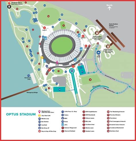 Seating Plan Perth Stadium
