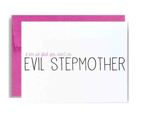 Funny Step Mom Mothers Day Greeting Card Stepmother I Am So Etsy