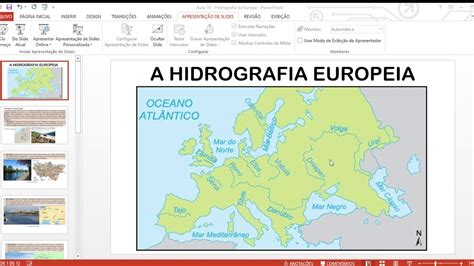 Hidrografia Na Europa Youtube