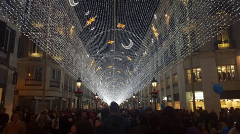 La Iluminación De La Calle Larios En Imágenes Malaga Holiday Lights
