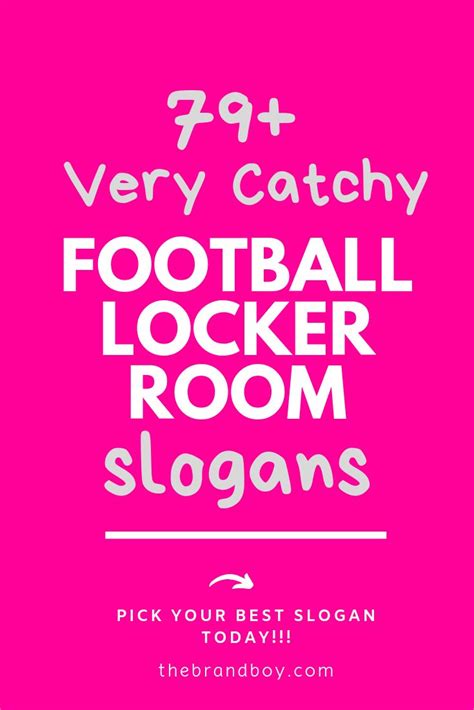 Best Football Locker Room Slogans Thebrandboy Com Slogan