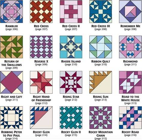 Quilt Square Patterns Build An Epic Collection Of Quilt Block Patterns