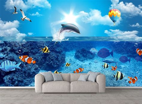 Under The Sea Wall Mural Call 254741889754 Wallpaper Kenya