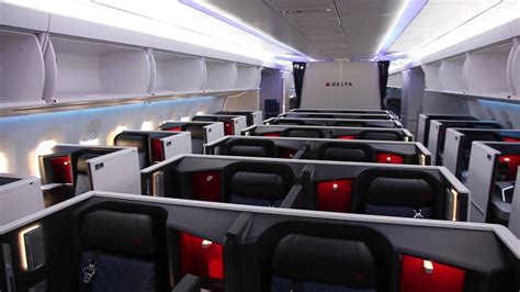 Delta Air Lines Airbus A350 900 Cabin Visit Youtube