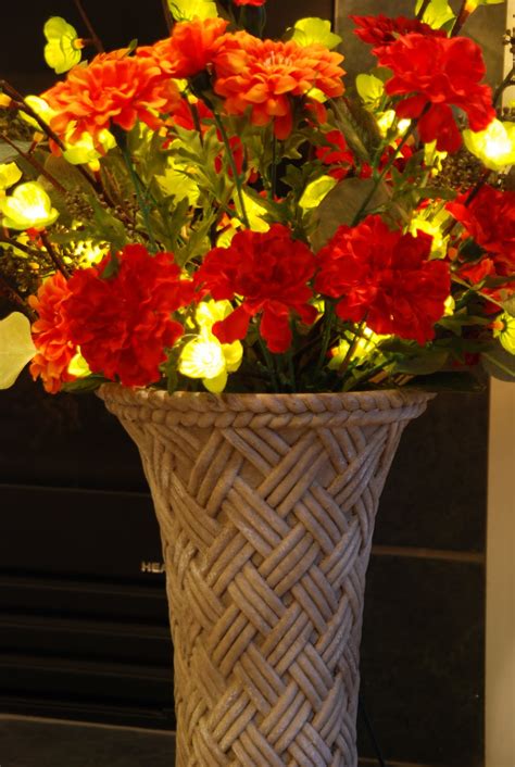 Maybe you would like to learn more about one of these? shelley b decor and more: Lighted Flower Arrangement