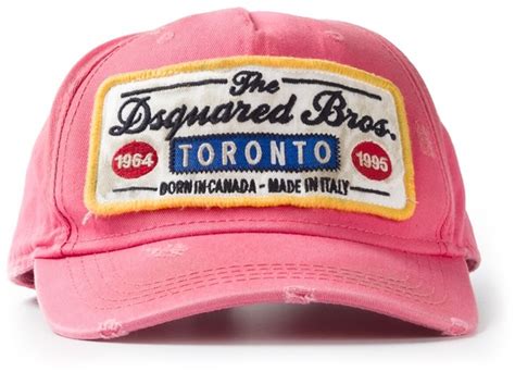 | skip to page navigation. Pink Baseball Cap: DSquared 2 Logo Cap | Where to buy ...