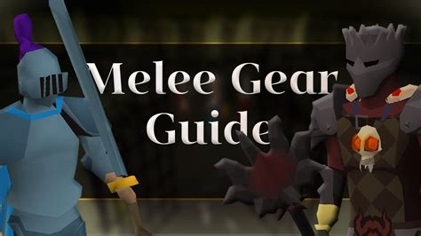 Osrs Melee Gear Upgrade Guide Youtube