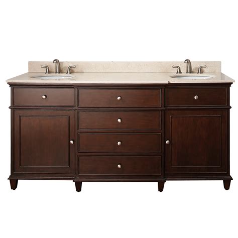 Adding to the convenience is the availability of modern bath. Avanity Windsor 72" Vanity Only - Walnut | Free Shipping ...