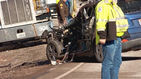 Uhp Driver Seriously Injured In Crash That Shut Down Highway Kutv
