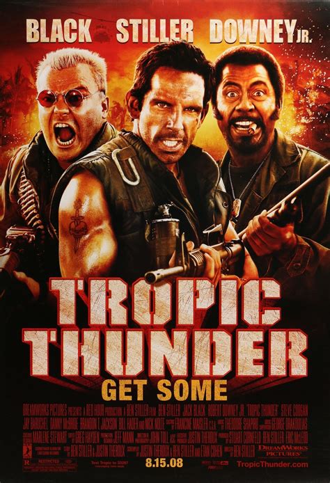 Tropic Thunder (2008) | Tropic thunder movie, Thunder 