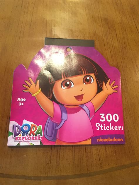 Vintage Dora The Explorer Sticker Book Etsy