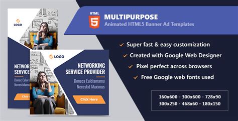 Freshest Html5 Ad Templates For Any Products Promotion Gt3 Themes