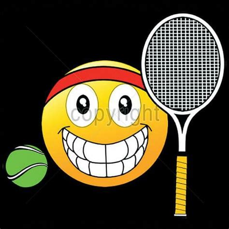 Pin Von Bee Tee Auf Tennis Smiley Bilder Smiley Objekte