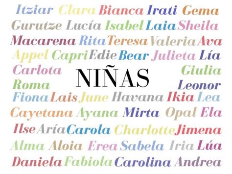 Los mejores 400 nombres de niña con significado