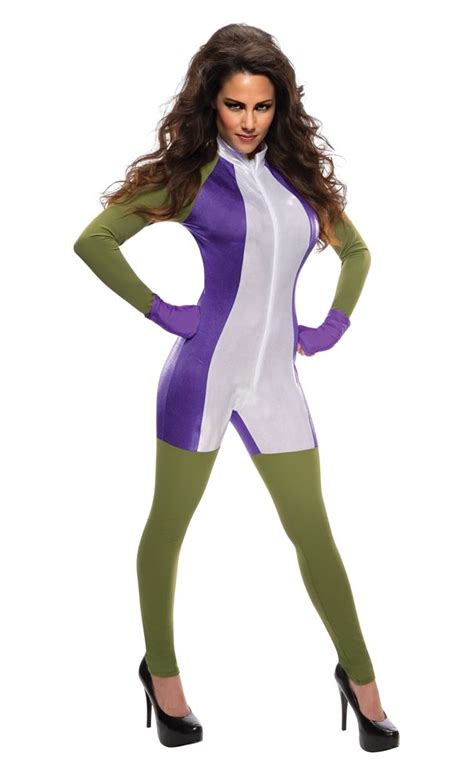 She Hulk Adult Womens Costume 352555 Disfraces Superheroes Mujer Traje Femenino Disfraz De