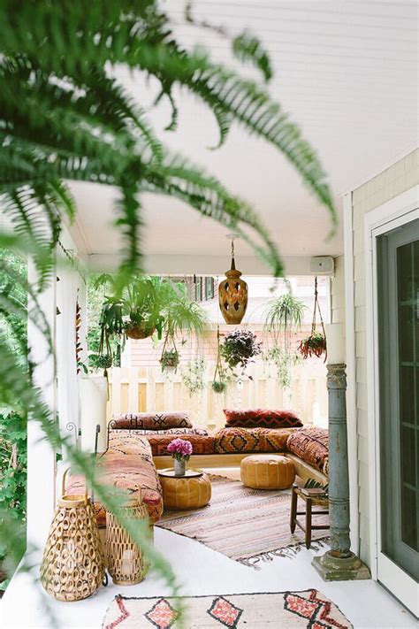 10 Inspiring Boho Chic Outdoor Spaces With Images Bohemian Style