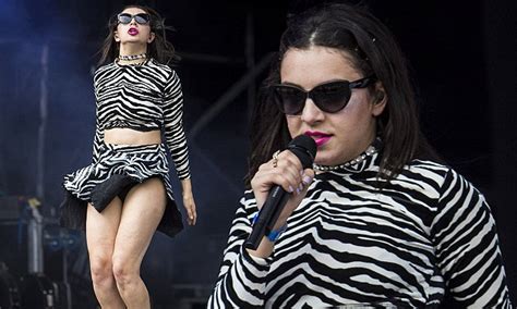 Charli Xcx Flashes Her Abs And Knickers During T In The Park