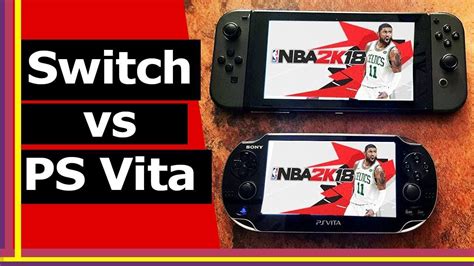 Nba 2k18 Gameplay En Español Nintendo Switch Vs Ps Vita Youtube