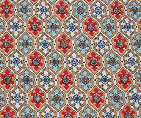 Ending jun 13 at 5:50pm pdt. Vintage Feedsack Flour Sack Fabric Red Blue Tan Medallion