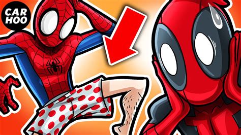 The Rumors About Spiderman And Deadpool 【 Superheroes Parody 】 Youtube
