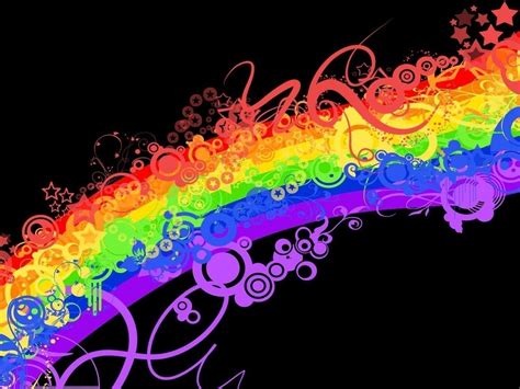 Download Rainbow Abstract Hd Wallpaper By Ashleywilliams Rainbow