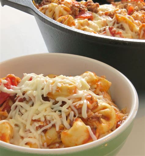 2 (9 ounce) packages refrigerated whole wheat cheese tortellini 1½ cups fresh sugar snap pea pods, trimmed and halved crosswise ½ cup thinly sliced. Baked Tortellini Casserole - Written Reality