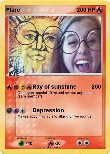 Pokémon Flare 394 394 Ray Of Sunshine My Pokemon Card
