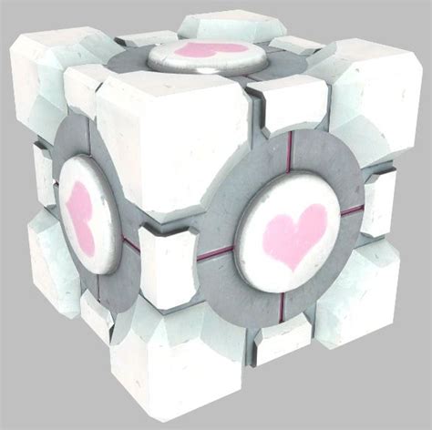 Portal 2 Companion Cube Aperture Science Cube