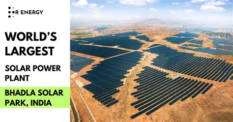 Worlds Largest Solar Power Plant Bhadla Solar Park
