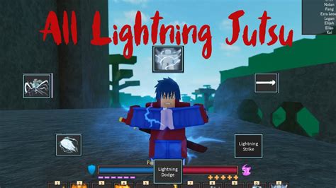 All Lightning Jutsu Showcase Bloodlines Youtube