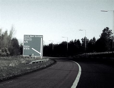 A75 Kinmount Straight The Most Haunted Highway In Scotland