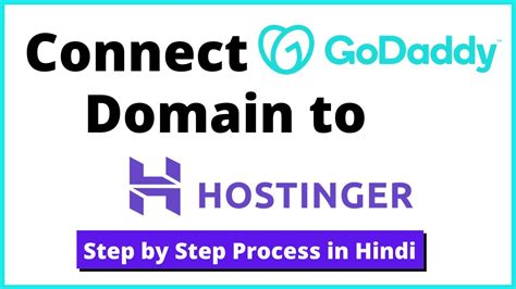 How To Connect Godaddy Domain To Hostinger Hosting Hindi Youtube
