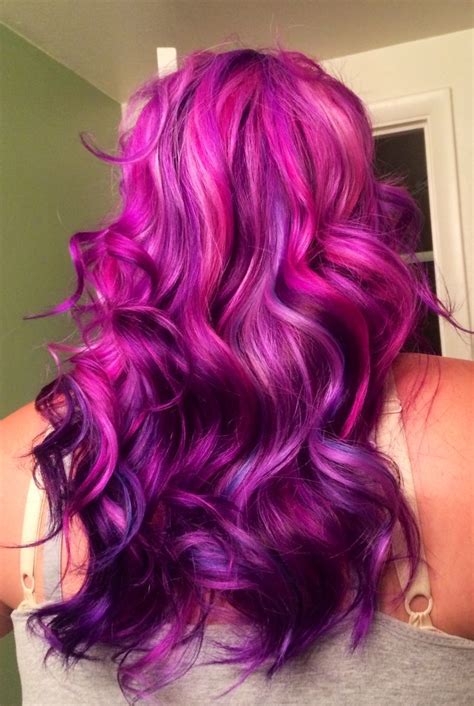 how to dye your hair purple purple hair ombre and deep wave hair
