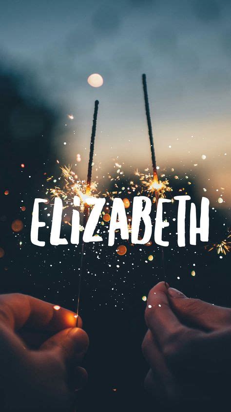 7 Ideas De Elizabeth Nombre Elizabeth Letras Para Nombres De Madera