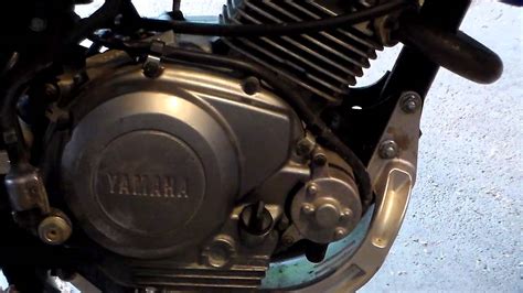 Start the engine, warm it up for the recommended oil: How to change the oil on a yamaha TTR 125 - YouTube