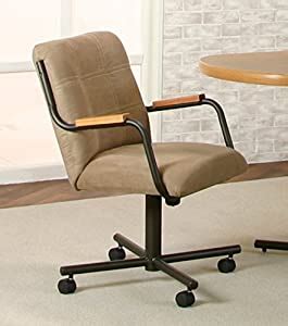 12,549 results for kitchen chairs. Amazon.com - Casual Rolling Caster Dining Chair with Oak ...