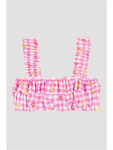 Penti Kız Çocuk Daisy Frill Bandeau Bikini Takımı Fiyatı
